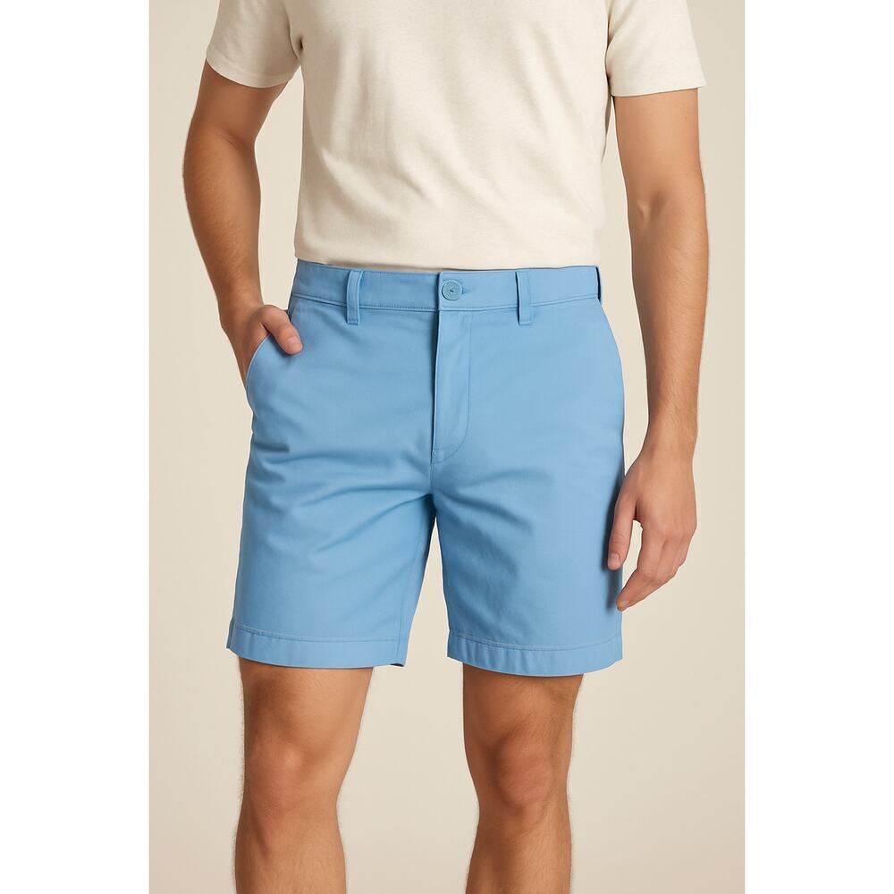J.Crew Men’s Cotton Chino Shorts Blue Size 33